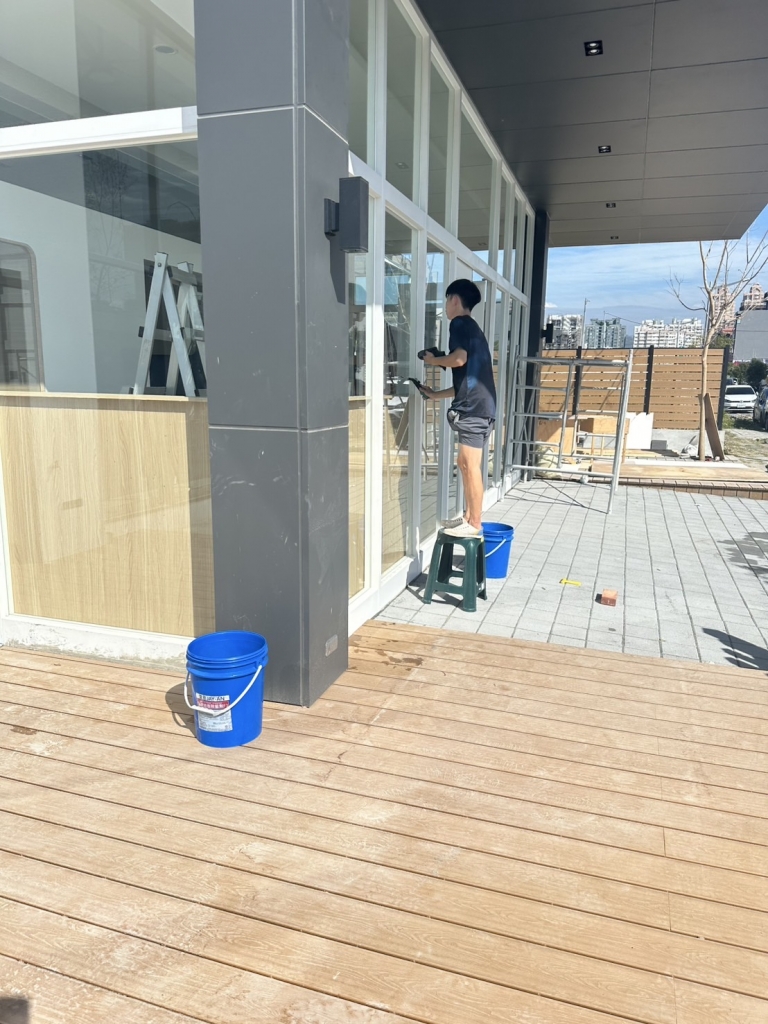 台中北屯游泳學院裝潢細清