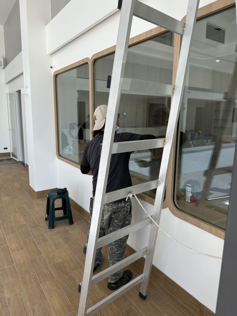 台中北屯游泳學院裝潢細清