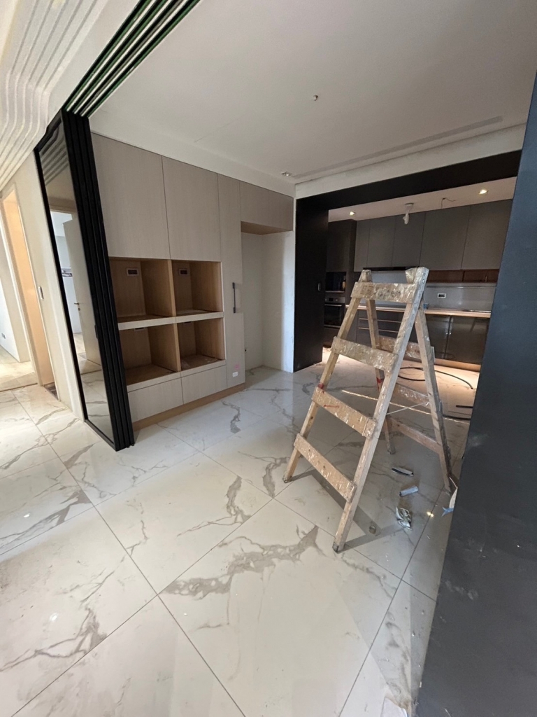 台中住宅裝潢後細清