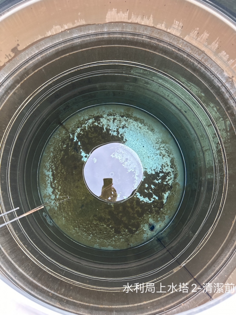 台中白鐵水塔清洗